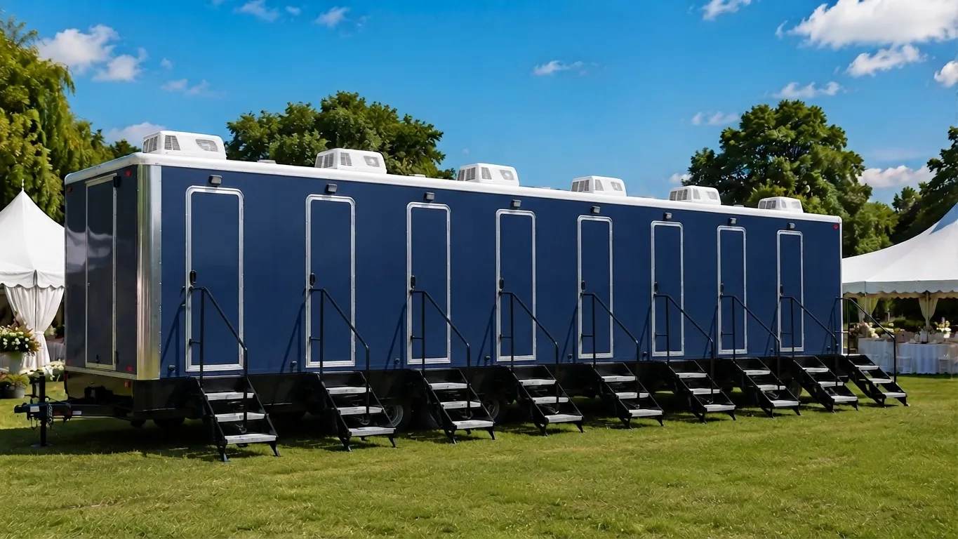 8 Stall Restroom Trailer in Tempe Junction, AZ
