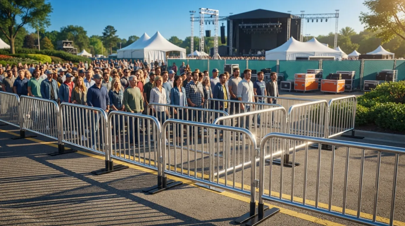 Crowd Control Barrier Rental in Tempe Junction, AZ