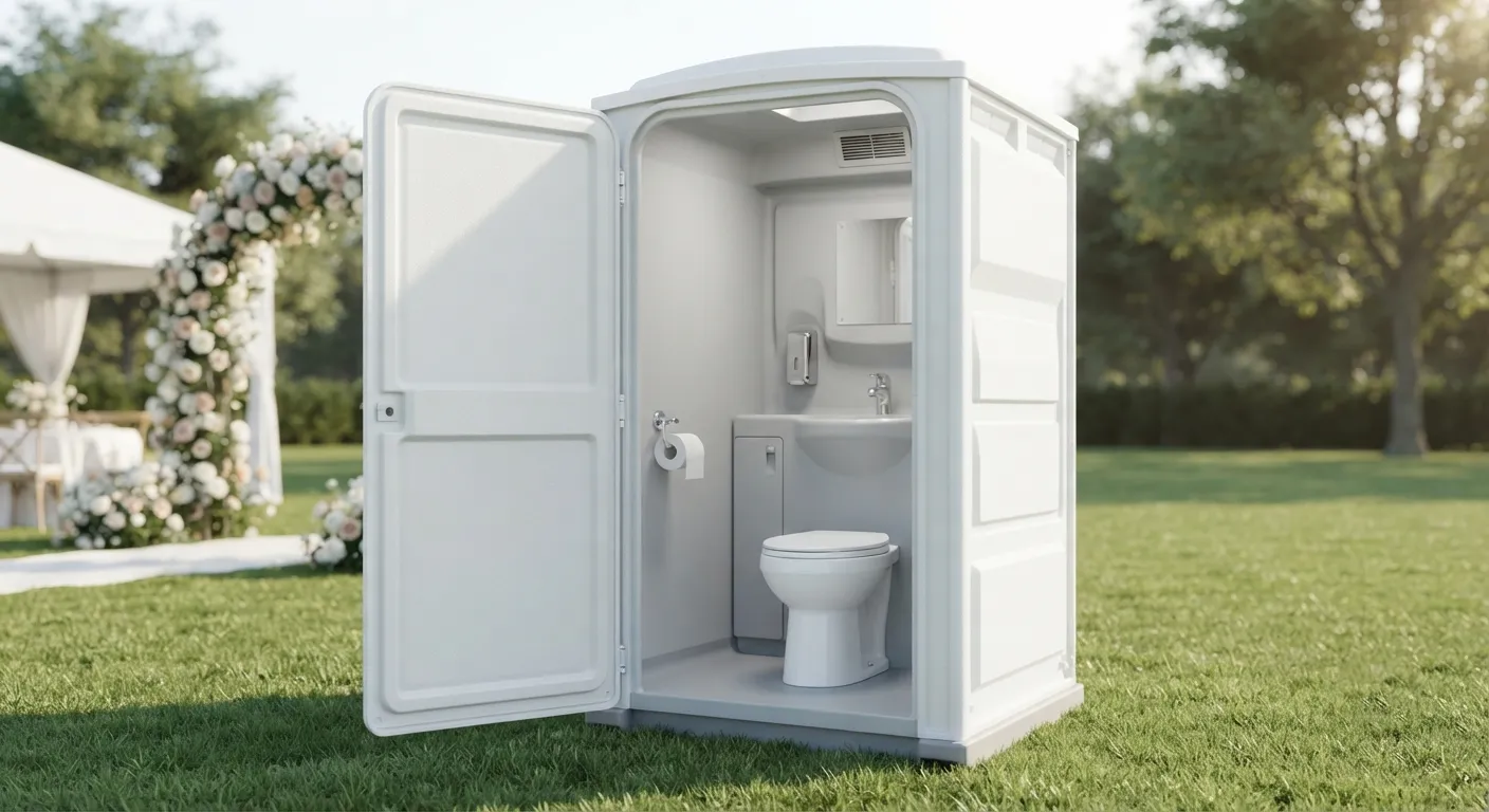 Deluxe Flushable Porta Potty in Tempe Junction, AZ