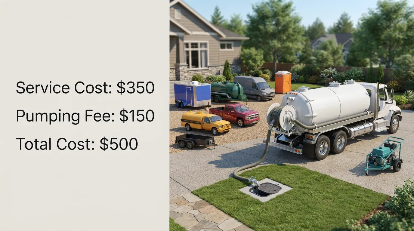 Septic Tank Pumping Cost in Tempe Junction, AZ